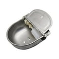 thumbnail image 4 of Automatic Horse Drinking Water Bowl, with Adjustable Float Valve Stainless Steel With Hole, 4 of 9