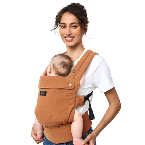 Portabebés Momcozy de lino de algodón natural, 3 etapas, 3,2-20 kg