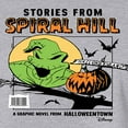 thumbnail image 3 of Disney - The Nightmare Before Christmas - Spiral Hill, Halloweentown - Juniors Cropped Cotton Blend T-Shirt, 3 of 5