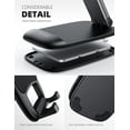thumbnail image 4 of Lamicall Foldable Cell Phone Stand for Desk - Pocket Size Phone Holder for Desktops Fits 13 Pro Max Mini, 12 11 XR X 8 7 6 Plus SE, 4-8'' Smartphones - Black, 4 of 8