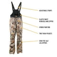 thumbnail image 2 of HOT SHOT Men’s Camo Softshell Bib Pant – Realtree Edge Hunting Outdoor Apparel, Large, 2 of 7