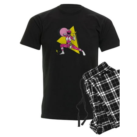 

CafePress - Power Rangers Pink Ranger Defensive - Men s Dark Pajamas