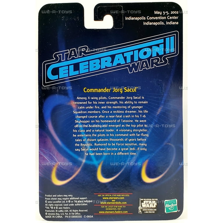 Hasbro スターウォーズ Commander Jorg Sacul Star Wars Saga 2002 Commander Jorg Sacul Action Figure