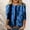 Blue, variant on Kayannuo Womens Tops Long Sleeve Fall Women's Print Long Sleeve Tops Loose Blouse Casual O-Neck Tee Shirts Tunic