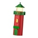 thumbnail image 4 of Lámpara de mesa con forma de faro y altavoz Bluetooth, ideal para la decoración de la habitación de los niños. Rojo Verde, 4 of 9