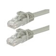 thumbnail image 1 of Monoprice FLEXboot Series - Patch cable - RJ-45 (M) to RJ-45 (M) - 2 ft - UTP - CAT 6 - molded, snagless, stranded - gray, 1 of 2