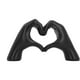 thumbnail image 5 of Escultura de Manos de Corazón, Adorno de Escultura de Mano Brillante Resina Amor Gesto decorativa Para Mesa de Café, 5 of 7
