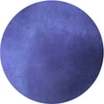 thumbnail image 1 of Ahgly Company Machine Washable Indoor Round Transitional Light Slate Blue Area Rugs, 3' Round, 1 of 7