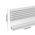 thumbnail image 3 of Under Door Draft Stopper Weather Stripping Door Sweep Gap Filler Noise Blocker Wind Guard For Bedroom AC Home Office Insulation, 3 of 7