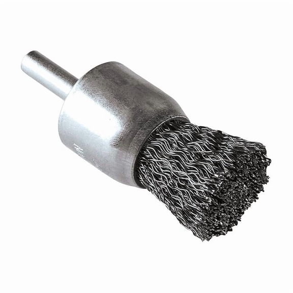 Makita Wire Wheel Brush,Crimped,Shank,4500 rpm B-63030
