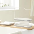 thumbnail image 1 of Off Promotions! Dish Drying Rack Kitchen Utensils, Dishcloth Rack Sponge Rack Dishcloth Rack Dish Rack with Tube Kitchen Rack Tray Storage Rack Used to Store Organize Dishcloths Brushes, 1 of 8