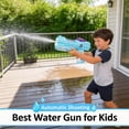 thumbnail image 4 of HAHUT Electric Water Gun, High Capacity Automatic Squirt Guns Toy for Summer Outdoor Beach Swimming Pool Party (Blue), 4 of 6