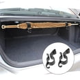 thumbnail image 3 of Sidaley Gancho Universal negro para maletero de coche, instalación duradera y fácil para paraguas y colgador de toallas, hecho en ABS Accesorios para motos, 3 of 6
