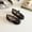 Black, variant on Liyamei Girls' Small Leather Shoes Summer And Autumn 2026 New Children's Hollow Show Shoes Medium And Large Children's Soft Soled Shoes Girls Dress Sandals Size Beige 23