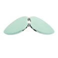 thumbnail image 5 of Unique Bargains 1 Pc Heart-shape Makeup Mirror for Travel Vacation Green PU ABS Glass, 5 of 5