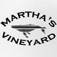 thumbnail image 2 of CafePress - Martha's Vineyard MA Whale Design. - Adjustable Unisex Printed Trucker Hat with Mesh Back, 2 of 8