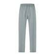 thumbnail image 5 of Akiihool Mens Work Pants Summer Men’s Casual Trousers Elastic Loose Fit Winter Pants Blue,M, 5 of 8