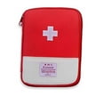 thumbnail image 2 of Inteprter Bolsas de almacenamiento con cierre de cremallera de emergencia de tela Oxford, viaje, Camping, senderismo, pastillas de supervivencia, Almacenamiento y organización del hogar Rojo S Inteprter BB1320-04, 2 of 6