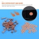 thumbnail image 4 of 25 Sets Copper Rivet Burrs Washer,3/4 Inch Long Leather Copper Rivet Fastener,for Wallets Leather DI, 4 of 5