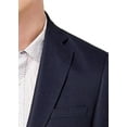 thumbnail image 3 of DKNY Mens Modern-Fit One Button Blazer Jacket, Blue, 40 Regular, 3 of 4