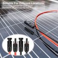 thumbnail image 4 of Geosiry 30FT 10AWG Solar Panel Extension Cable, Solar Extension Cable with Female and Male Connector, Solar Cable for Solar Panels, Charge Controller, 4 of 8