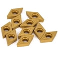 thumbnail image 4 of Lefu 50pcs DCMT070204 YBC251 Carbide Inserts for Lathe Turning Tool Boring Bar Cutter, 4 of 9