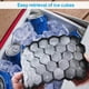 thumbnail image 5 of Black Ice Cube Molds 37 Hexagonal for Freezer Ice Cube Tray with Lid, 2Pcs Silicone Ice Cube Moulds, Small Ice Cube Trays, Each Makes Ice Cubes Silico, 5 of 5