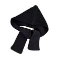 thumbnail image 1 of Bufanda con capucha, suave, para el cuello, para mujer, otoño negro, 1 of 7