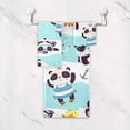 thumbnail image 5 of SKYSONIC 3 Pack Towel Cute Panda Beach Cotton Bath Towel Set (1 Bath Towel, 1 Hand Towel, 1 Washcloth) for Bathroom, Super Soft and Quick Dry Towels, 5 of 7