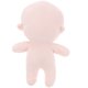 thumbnail image 1 of BRIGHTFUFU Muñeca de peluche sin terminar cuerpo en blanco muñeca muñeca en blanco, 1 of 1