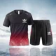thumbnail image 5 of 2024 Nueva ropa deportiva para hombre, ropa de fitness, ropa para correr, conjunto casual de camiseta + pantalones cortos, ropa deportiva para correr transpirable, conjunto para hombre, 5 of 5