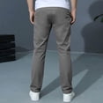 thumbnail image 7 of Gubotare Dress Pants Boys Slacks Boys' Stretch Pull on Chino Pants Kids School Uniform Yonth Twill Pants Size 8-10 (Grey,8-10 Years), 7 of 7