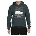 thumbnail image 2 of Wild Bobby,Daddy and Daughter Always Heart to Heart Daddys Girl Father Gift, Father's Day, Unisex Graphic Hoodie Sweatshirt, Charcoal, Small, 2 of 3