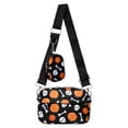 thumbnail image 3 of CAIXIA Womens Crossbody Purse Womens Lightweight Halloween Print Two-Piece Crossbody Bag, Portable Cell Phone Shoulder Messenger Purse, 3 of 9