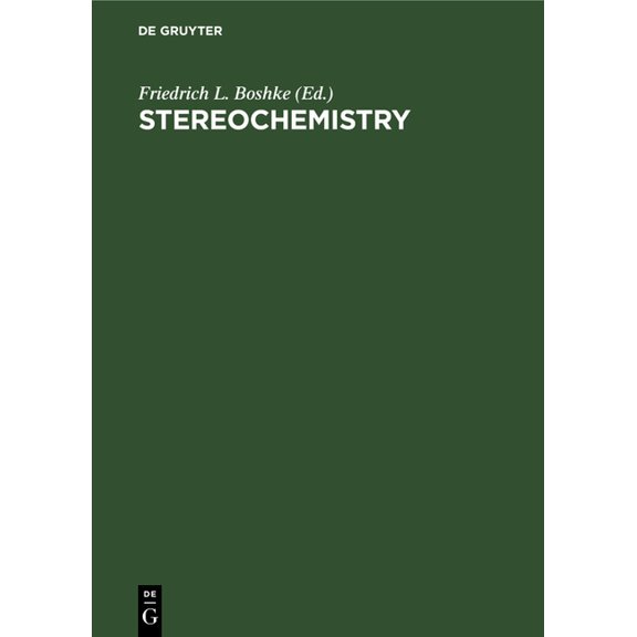 Stereochemistry, (Hardcover)