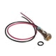 thumbnail image 1 of 2x 6 Mm 12V Fuente de Alimentación de Señal LED Lámpara de lámpara Indicadora de Metal Precableado Amarillo shamjiam Luz LED indicadora de metal, 1 of 6