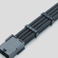 thumbnail image 2 of KAKOWELY Nylon Braided Computer Motherboard PCIE GPU Power Adapter Cable Cord 8PIN 30cm,11.81"X1.18"X0.39", 2 of 5