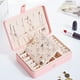thumbnail image 5 of Portátil PU Minimalista Joyería Pendiente Anillo Accesorio Organizador Joyería Viaje Funcional, 5 of 7