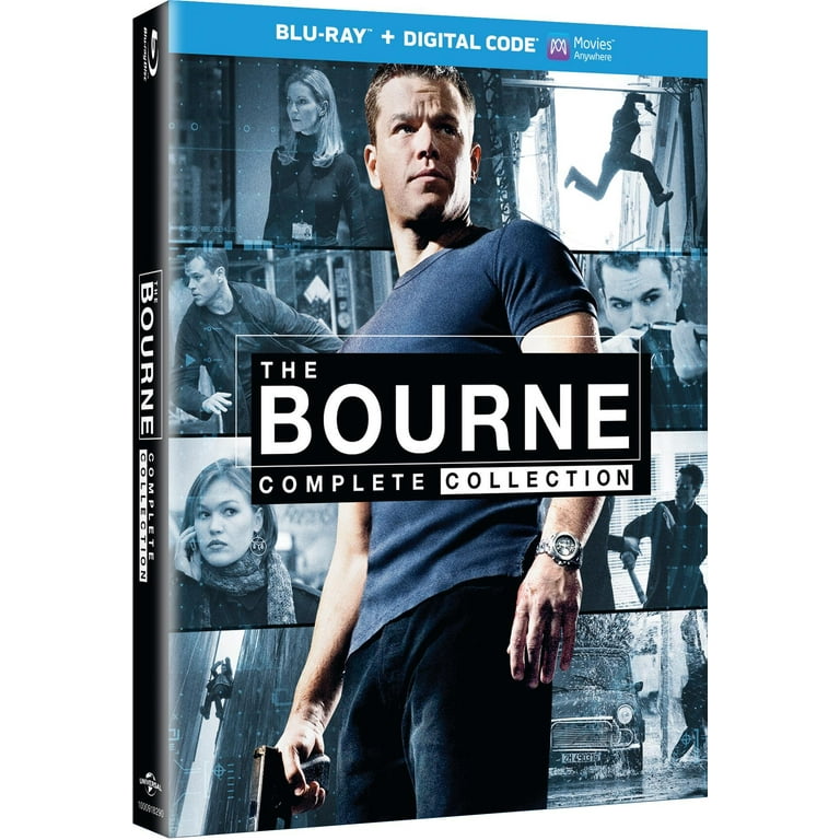 Universal Studios - Bourne Complete Collection - Blu-Ray Movie Set