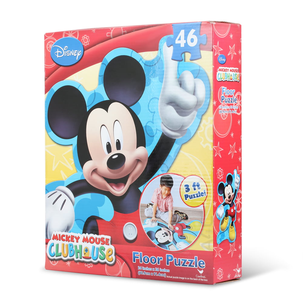 Ravensburger Mickey Mouse Clubhouse 24 Piece Giant Floor Puzzle for sale online 