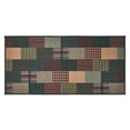 thumbnail image 4 of VHC Brands Bathroom Bath Mat, Polyester Floor Rug for Shower, Digital Print, Tea Cabin Collection, Rectangle 17x36, Muted Chartreuse, 4 of 6