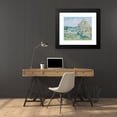 thumbnail image 4 of Camille Pissarro 23x20 Black Modern Framed Museum Art Print Titled - The Grand Noyer in Eragny, Autumn (circa 1890), 4 of 5