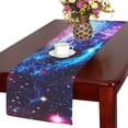 thumbnail image 2 of MYPOP Galaxy Space Table Runner Home Decor 14x72 Inch, Universe Nebula Cloud Table Cloth Runner for Wedding Party Banquet Decoration, 2 of 6