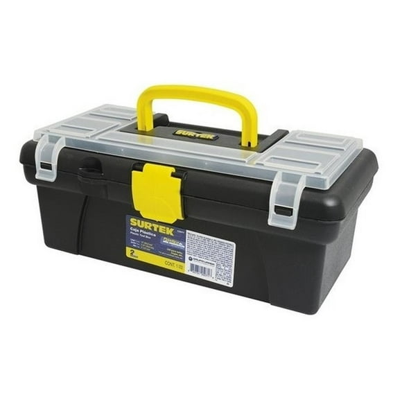 Caja Portaherramientas Plástica Broche Plást 12In Surtek 125071
