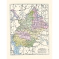 thumbnail image 3 of Bartholomew 15x18 Black Modern Framed Museum Art Print Titled - Longford County Ireland - Bartholomew 1882, 3 of 5