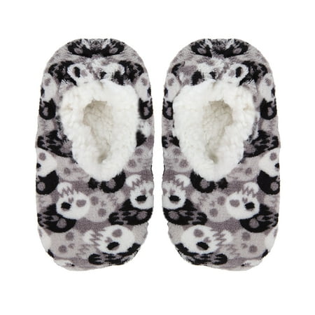 MeMoi Boys Skull Slippers | Slippers for Kids and Boys Slippers by MeMoi M / Gray/White MKF5 2539