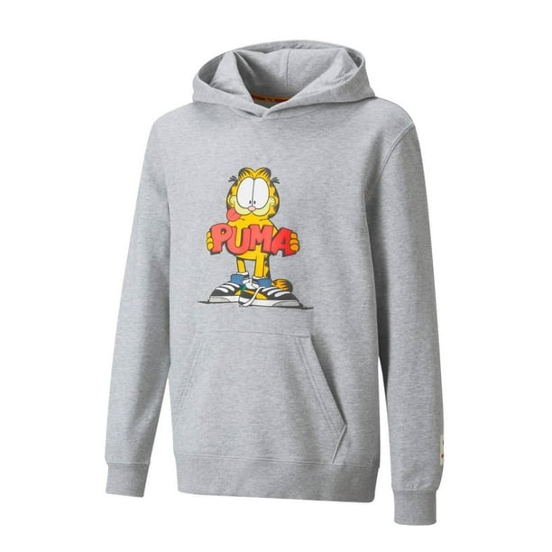 Sudadera Puma X Garfield para Niños 533430-04 gris M Puma 533430-04 SUDADERA X GARFIELD