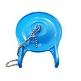 thumbnail image 1 of Toilet Flapper Replacement, Compatible with Gerber 99-788, 3 Inch Flapper Replacement Water Saving, High Performance, Easy to Install by Hibbent- Blue Color, 1 of 8