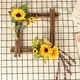 thumbnail image 2 of De Puerta , De Con Girasoles Artificiales Y Margarita Para Puerta De , Pared, Decoración para hogar: en apariencia - Cuadrado 50x30cm Gloria Guirnalda de la guirnalda de la pared de la puerta delantera, 2 of 8