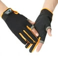 thumbnail image 2 of Gants de Pêche Protection Solaire Extérieure Antidérapants Respirants à Deux Doigts Écran Tactile pour Vélo, 2 of 4